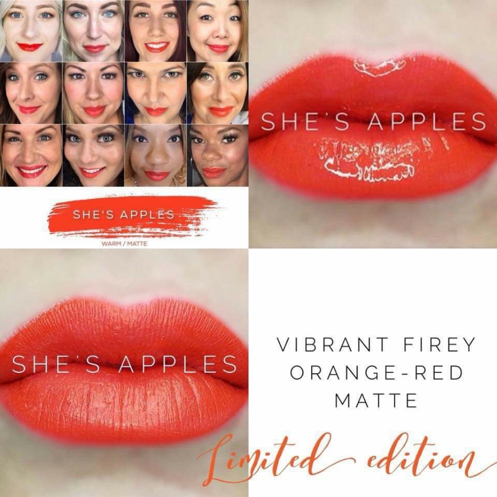Shes apple's limited edition lipsense color